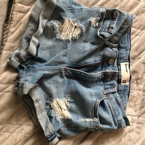 Jean shorts size 01